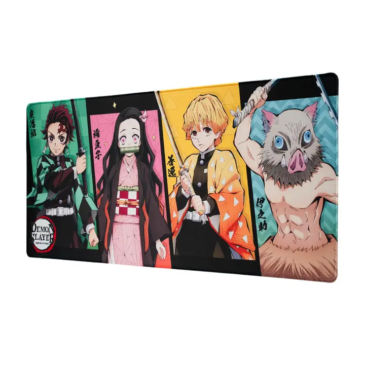 Alfombrilla de escritorio XXL de Demon Slayer (80 × 35 cm) — Grupo Erik