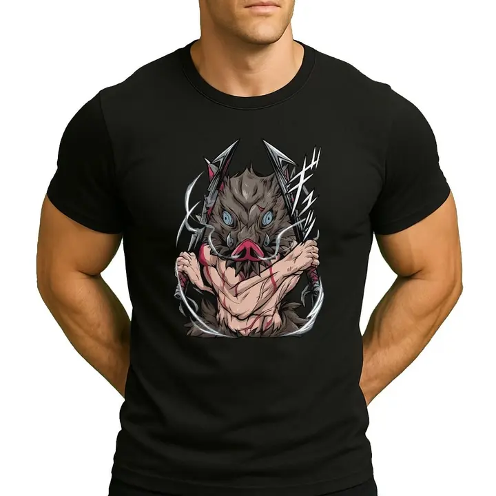 Camiseta de Demon Slayer de estética japonesa — Unibly