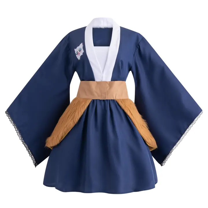 Cosplay de kimono con delantal inspirado en Demon Slayer — Satdflie