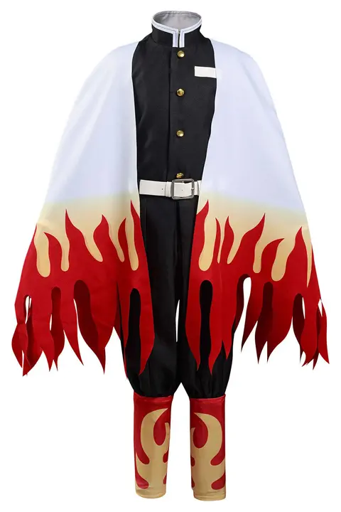 Cosplay de Kyojuro Rengoku (uniforme, capa y pantalones) — NoryNick