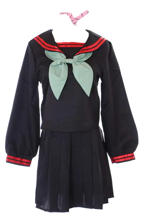 Disfraz de uniforme escolar de Nezuko Kamado para mujer (4 piezas) — Kawaii-Story