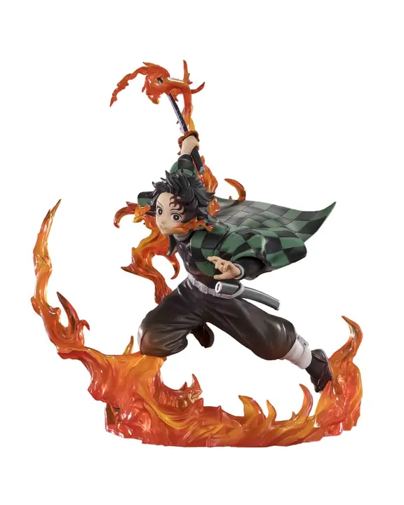 Figuarts ZERO Tanjiro Kamado (ver. guarda de Kyojuro Rengoku) — Tamashii