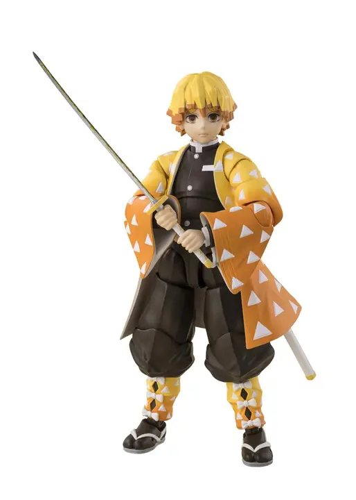 Figura articulada de Zenitsu Agatsuma S.H.Figuarts (14 cm) — Tamashii Nations