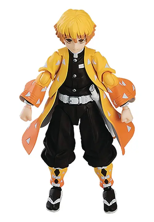 Figura articulada figma de Zenitsu Agatsuma DX — Max Factory