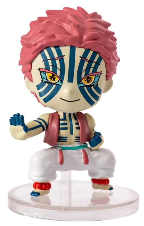 Figura de Akaza Chibi Masters (8 cm) — Bandai