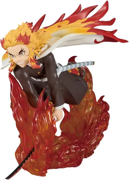 Figura de Kyojuro Rengoku Vibration Stars Plus (14 cm) — Banpresto