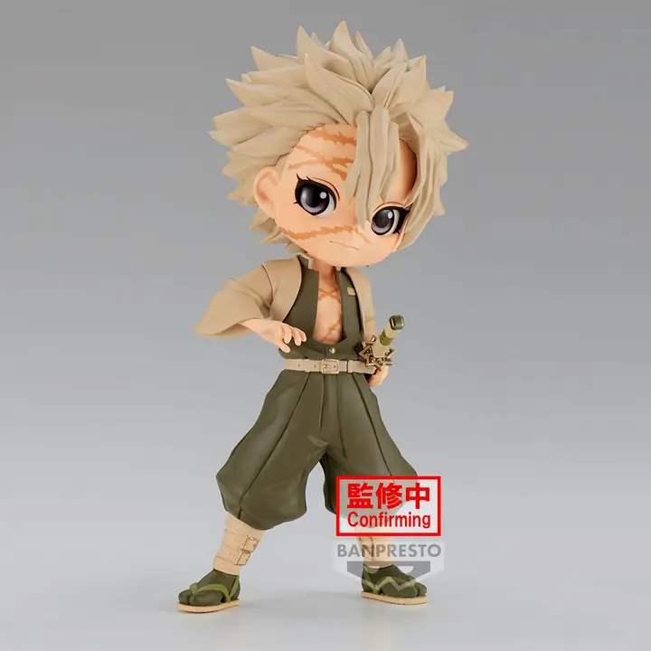 Figura de Sanemi Shinazugawa Q Posket (Ver. B) — Banpresto
