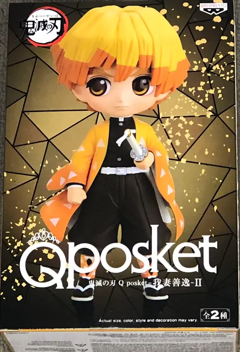 Figura de Zenitsu Agatsuma Q Posket II (Ver. A) — Banpresto