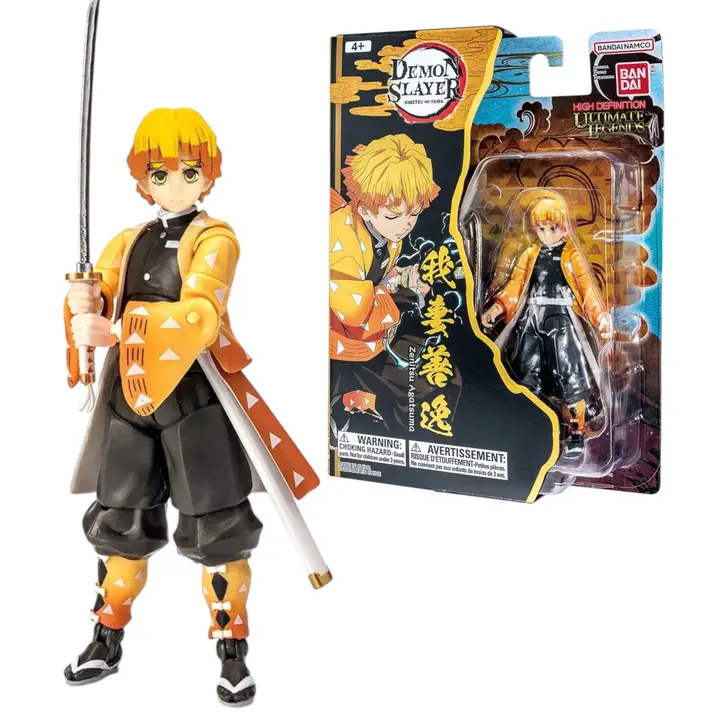 Figura de Zenitsu Agatsuma Ultimate Legends (12,5 cm) — Bandai