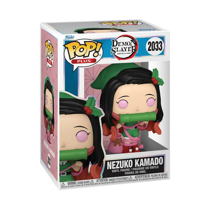 Funko Pop! Plus Nezuko Kamado (edición navideña)