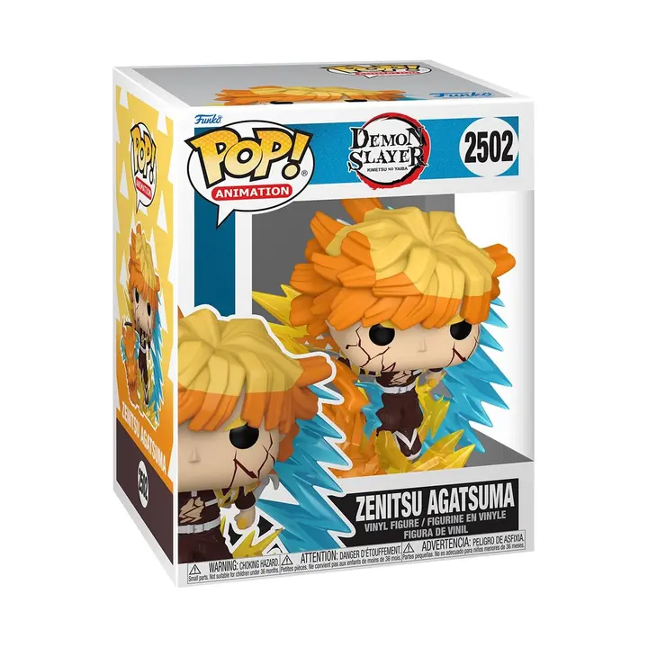 Funko Pop! Premium Zenitsu Agatsuma (Castillo Infinito, con chase)