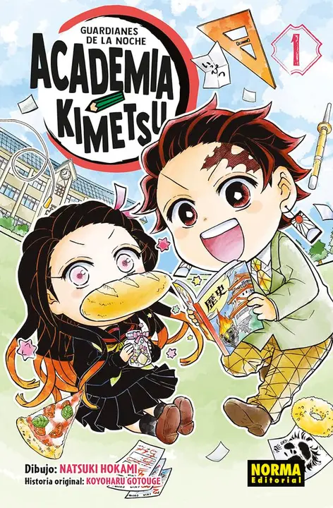 Guardianes de la Noche: Academia Kimetsu 01 (Norma Editorial)