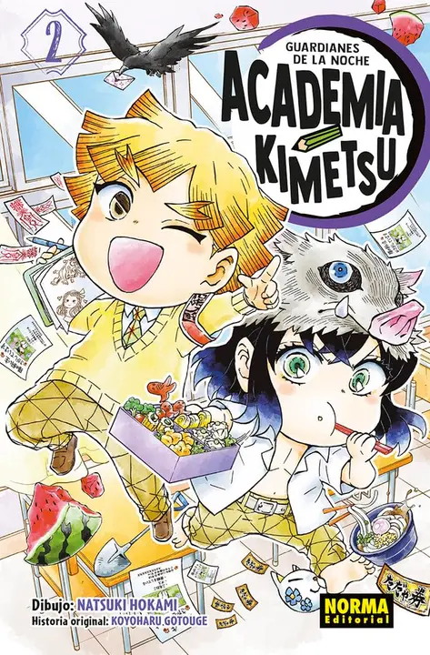 Guardianes de la Noche: Academia Kimetsu nº 2 (Norma Editorial)