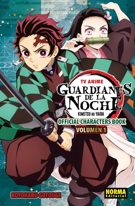 Guardianes de la Noche TV Anime Official Character Book 01 (Norma)