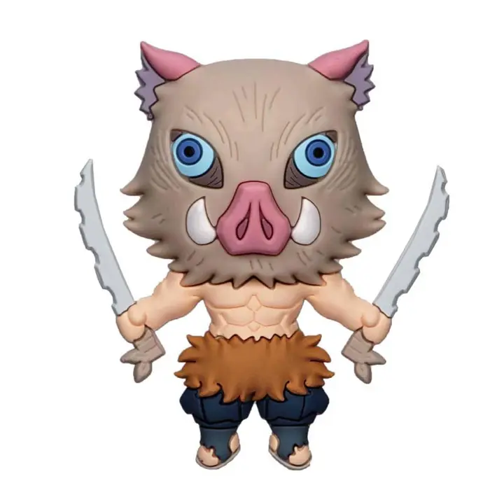 Imán 3D de Inosuke Hashibira (4 cm) — Monogram