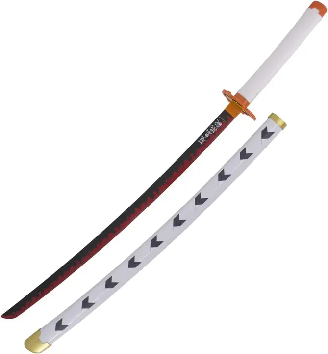 Katana de bambú de Kyojuro Rengoku (105 cm) — AMONT