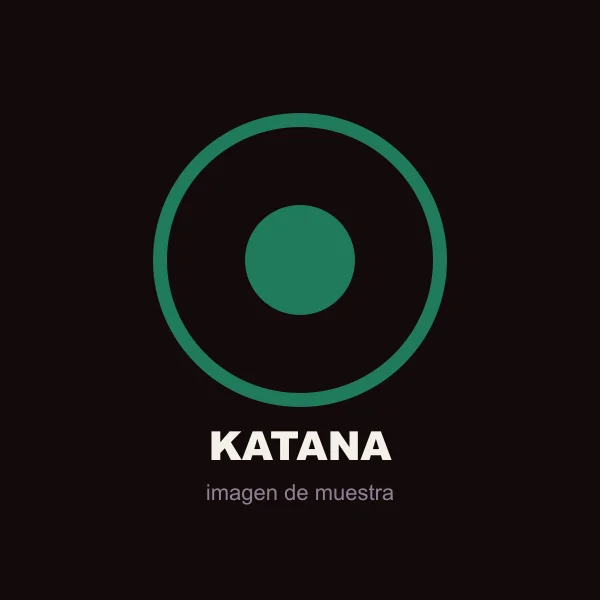 Producto de muestra — Katana nichirin de madera