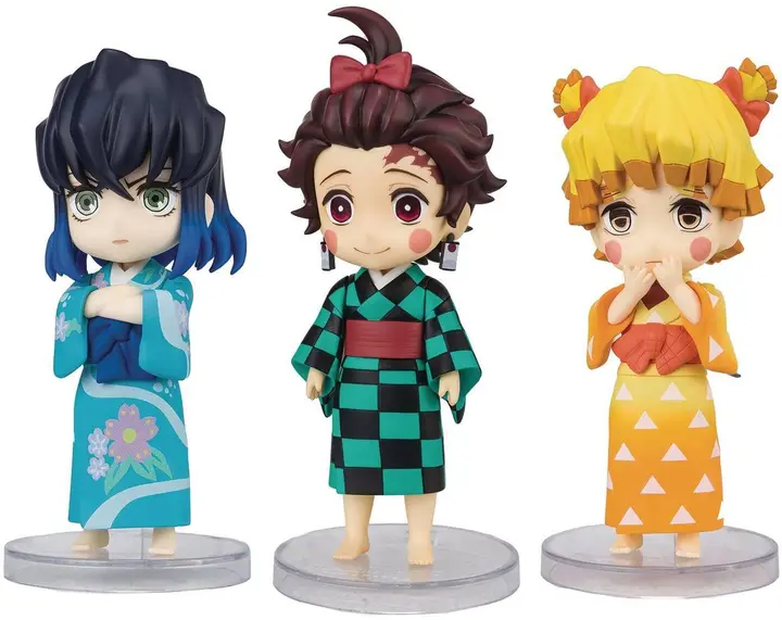 Set Figuarts mini Sumiko, Zenko e Inoko (Barrio del Placer) — Tamashii Nations