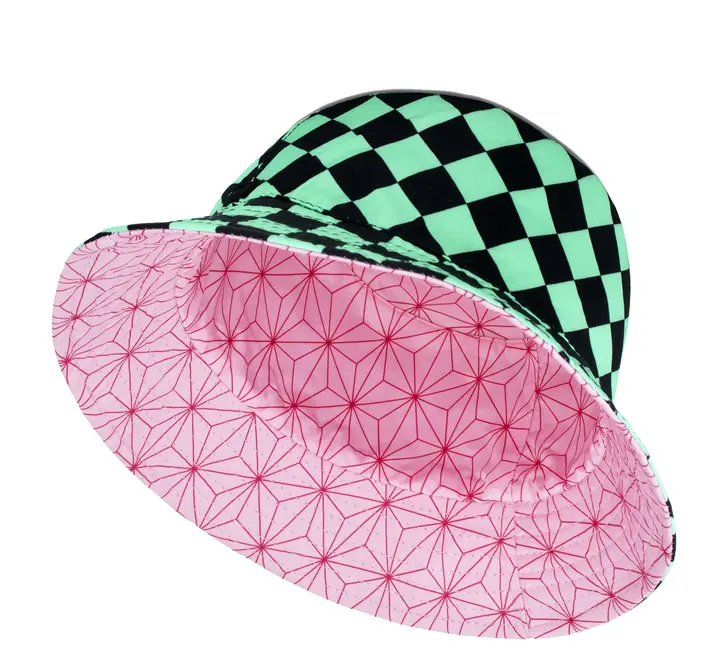 Sombrero de pescador reversible de Tanjiro y Nezuko — Roffatide
