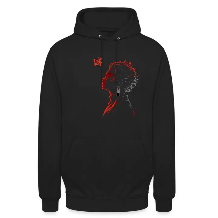 Sudadera con capucha de Demon Slayer de estética japonesa — Unibly
