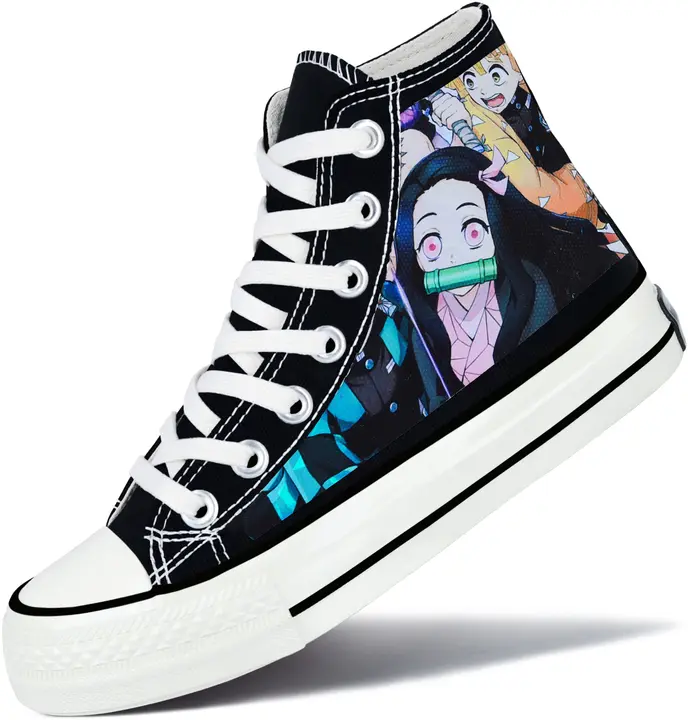 Zapatillas altas de lona Tanjiro y Nezuko — Roffatide